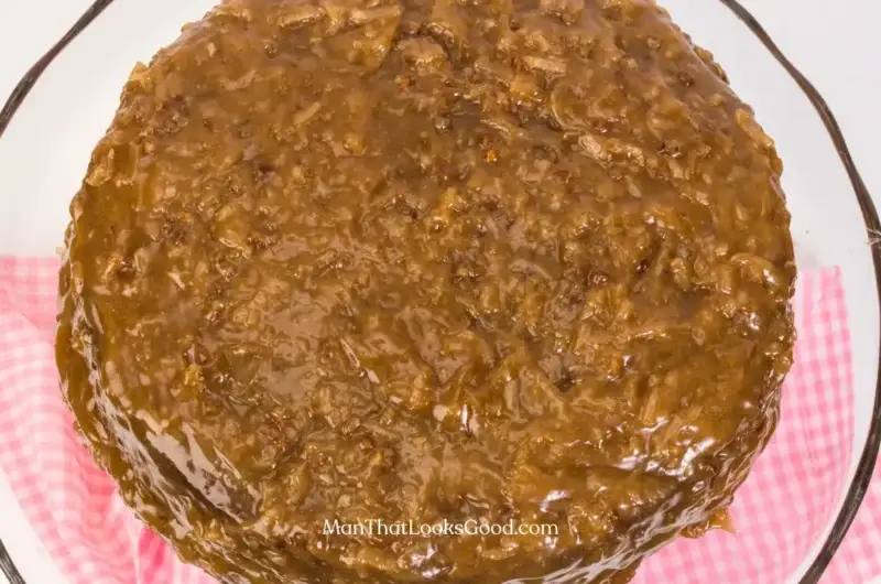Tarta de chocolate alemana