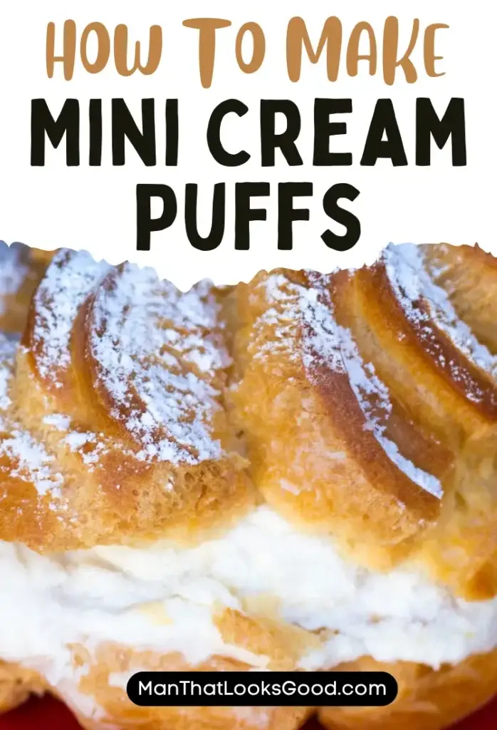 Mini hojaldres de crema