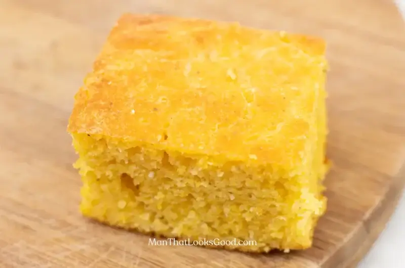 Receta de pan de maíz con lirio blanco