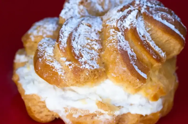 Receta de mini hojaldres de crema