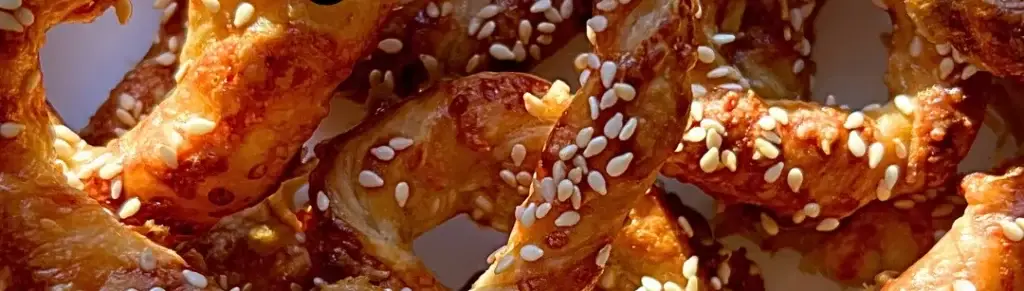 Receta de palitos de queso de hojaldre