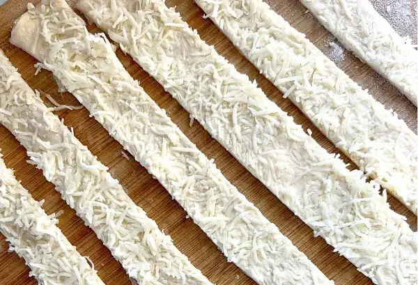 receta de palitos de queso de hojaldre