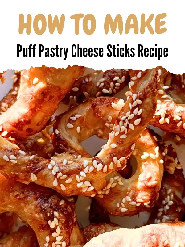 receta de palitos de queso de hojaldre