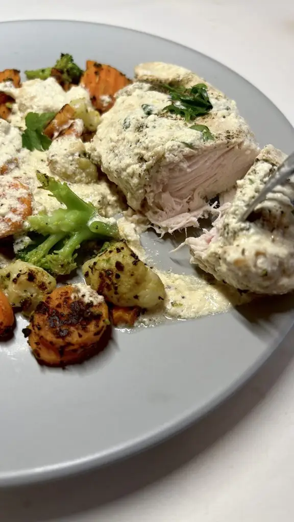 Receta de pollo Christopher de Morton's Steakhouse